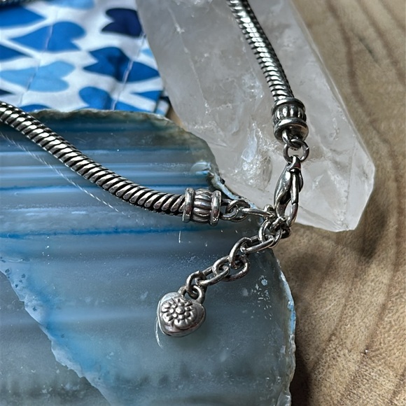 Brighton Silver & Gold Travis Necklace with Charms Beads - Picture 3 of 8